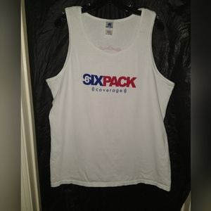 Color tone Six Pack Coverage tank top size xl